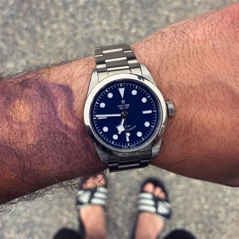 tudor black bay 36 occasion|tudor black bay 36mm blue.